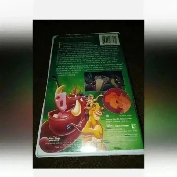 5/$25 Walt Disney's The Lion King Masterpiece Edition VHS - Picture 2 of 3